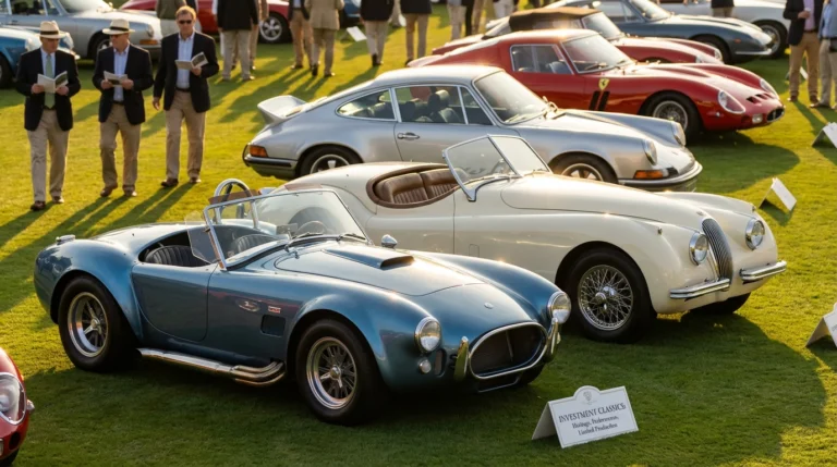 Quelles sont les voitures anciennes qui gagnent en valeur et pourquoi découvrez quelles voitures anciennes prennent de la valeur au fil du temps et les raisons qui expliquent leur appréciation sur le marché des collectionneurs.