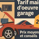 prix main d'œuvre et entretien voiture 2025